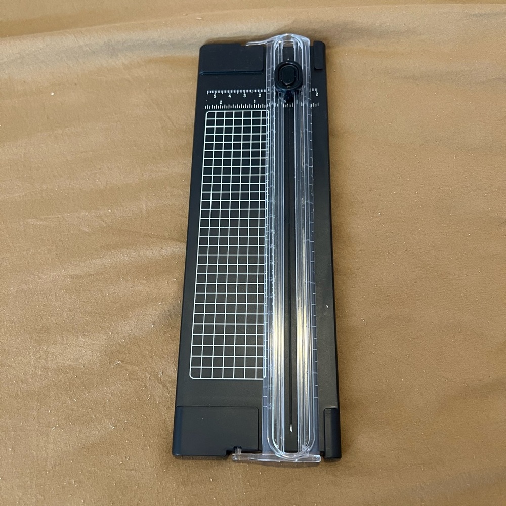 Black and Clear small Paper Cutter